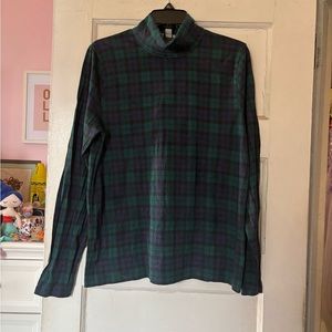 J. Crew Shirt Plaid Top